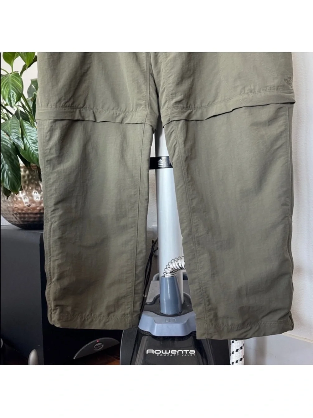 The North Face Men’s Cargo Convertible Belted Nylon Hiking Pants Sz XXL Green